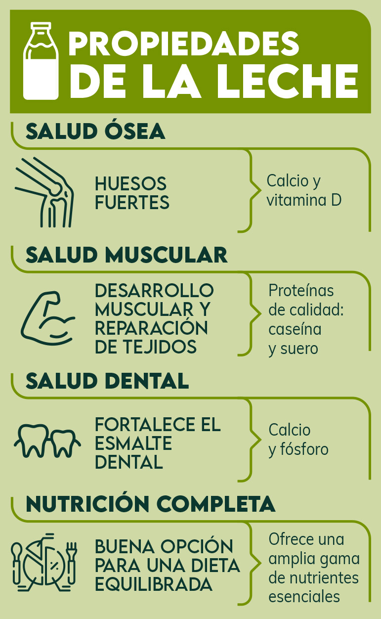 Beneficios de la leche cuáles son DKV